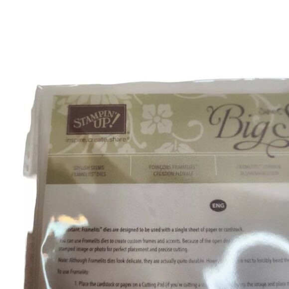 Stampin' Up! SIMPLE STEMS Set of‎ 7 Stamps + STYLISH STEMS Framelits Dies 11 - Picture 2 of 6